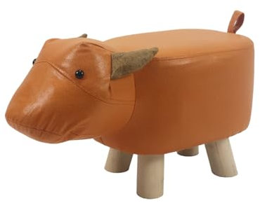 HTI living Kinderhocker Enrik Kuh Tierhocker Sitzhocker