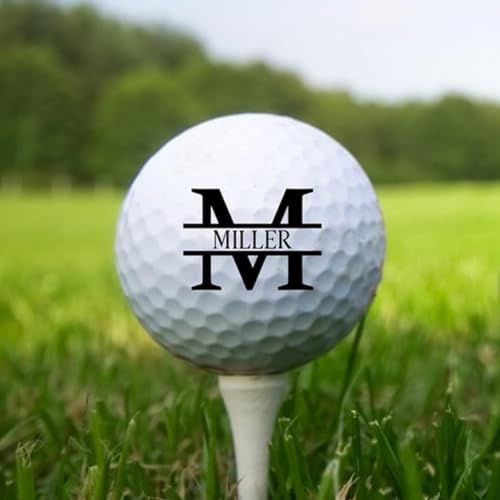 Vniqloo Personalisierte Golfbälle mit Logo - Golfbälle mit Geschäftslogo - Individuelle Golfbälle - Golfgeschenke für Unternehmen - Golfbälle für Unternehmen