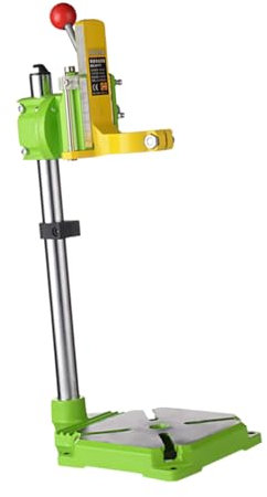 Homoyoyo Multi-Function Electric Drill Bracket Mini Bench Drill Press Stand Heavy Duty Cast Iron Base for