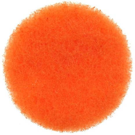 Dunxiles Scheuerschwamm, 20 Stück, 7,6 cm, 75 Mm, Beflockte Scheuerschwämme, Robustes Nylon-Polierpad für Die Reinigung Von Küche, Auto Und Badezimmer, Reinigungswerkzeug