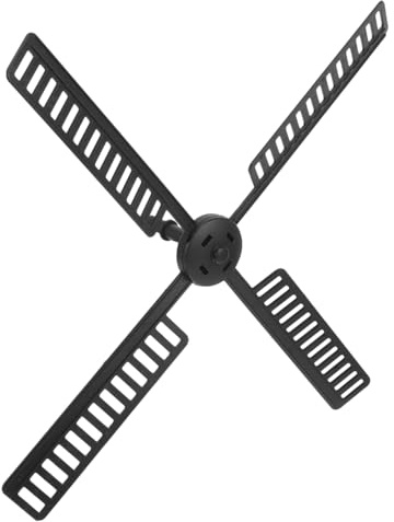 BESPORTBLE Windmills For Garden 1 Set Plastic Accessories Parts for Decor Rotating Wind Mill Leaf Fan Replacements Yard Leaves Ornaments