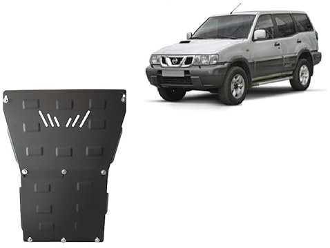 Scut Protection Protección metálica bajo el motor compatible con Nissan Terrano II - (1992-2007)