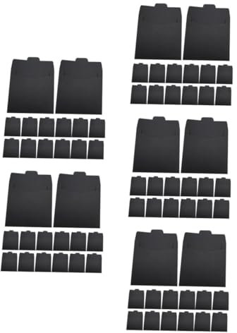 jojofuny 250pcs Pretty Paper Envelopes Cd Envelope Sleeves Mail DVD Storage Invitation Bags