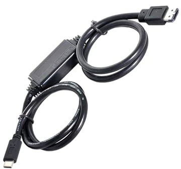 KHZen Les Adaptateurs Type C ESATA Câble Fournissent Une Alimentation en 5V pour Les Interfaces Données Vitesse Rapide À Variateur