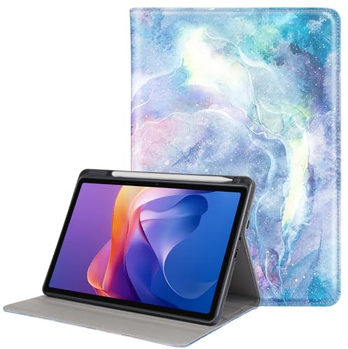 Derwere per Xiaomi Redmi Pad 2 Cover con Portapenne Silicone Antiurto Custodia per Redmi Pad 2 4G 11 Pollici 2025,SCY