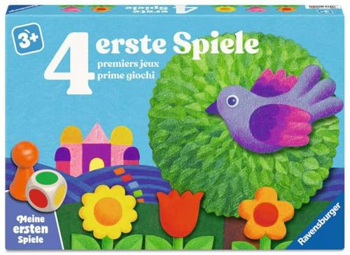 Ravensburger Kartenspiele 12010019-4 erste Spiele: Meine ersten; Kinderspiele, ab 3 Jahren, für 2-6 Spieler, Spielesammlung, Geschenk für Mädchen oder Junge
