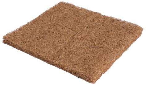 Artibetter Kokosfaser Brutmatte Haustier Inkubator Nestunterlage 500x500x30mm Natürlich Staubfrei Strapazierfähig Für Ziervögel Terrarien Reptilien Amphibien