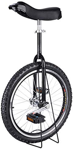 SFQEVHRZ Einrad, 24/20/18/31 Zoll rutschfeste Räder, Mountainbike-Reifen, selbstbalancierendes Laufrad(Black,24inches)