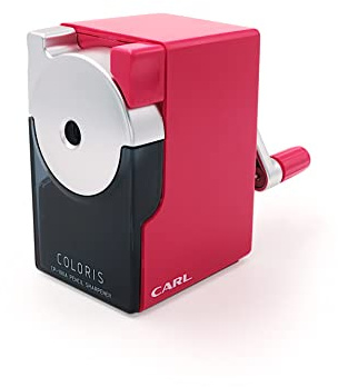 Carl, Coloris Pencil Sharpener, CP-100A-P, Pink