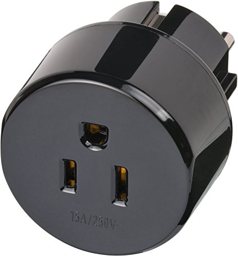 4er Set: Brennenstuhl USA/J Reiseadapter - Schutzkontakt (15A, 250V)