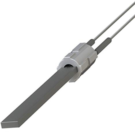 Easyricambi Candeletta al Quarzo 400w per accensione Stufa a Pellet Lunga 122mm, Fino a Battuta 90mm