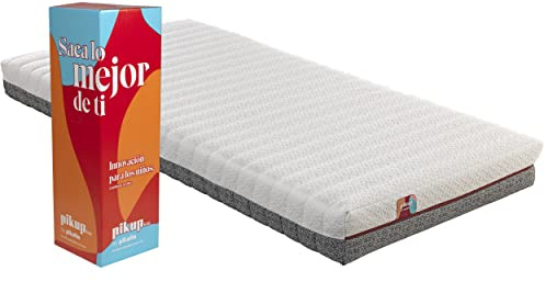 PIKOLIN Colchoneta para Niños PIKUP Kids | 90x190 | Altura 18cm | Espuma HR con Funda Lavable