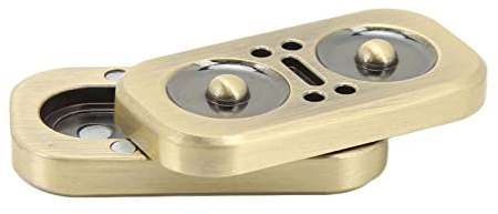 Búho Fidget deslizante, aliviar la ansiedad Fidget deslizante juguete ligero para añadir (oro)