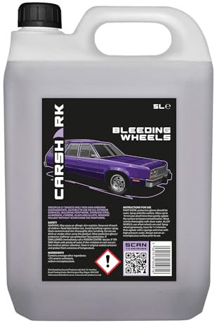 CARSHARK Bleeding Wheels 5 litre Wheel Cleaner, Removes Iron and Airborne Contaminants