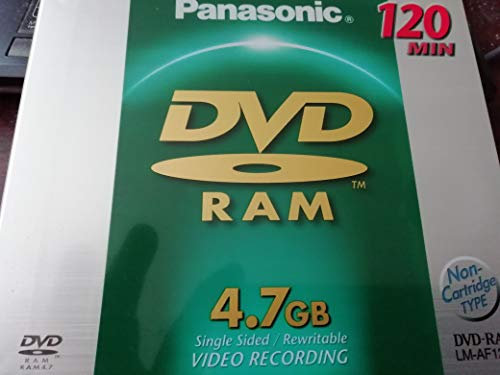 Panasonic LMAF120E DVD-RAM disc - non cartridge, 4.7GB