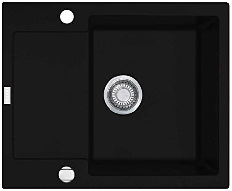 Franke Maris MRG 611-62 Onyx Fragranitspüle Schwarz Küchenspüle Einbau Spültisch