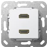 Gira 567203 2 x HDMI Buchse Steckdose