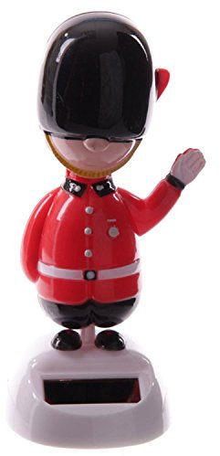 Puckator FF51 Solar-Actionfigur Guard, Mehrfarbig