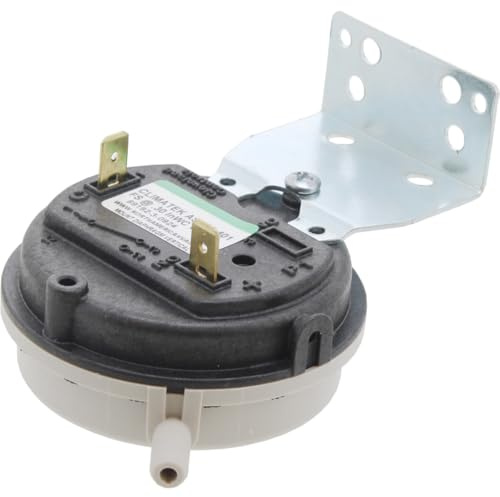 ClimaTek Furnace Vent Air Pressure Switch - Replaces Rheem Ruud Weather King Part # 42-24194-02, 42-24194-82