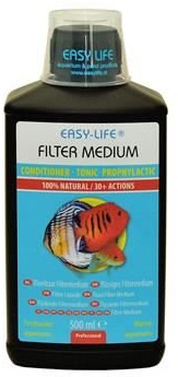 Easy Life Flüssiges Filtermedium, zum Entchloren von Aquarien, 500 ml, 3er-Pack