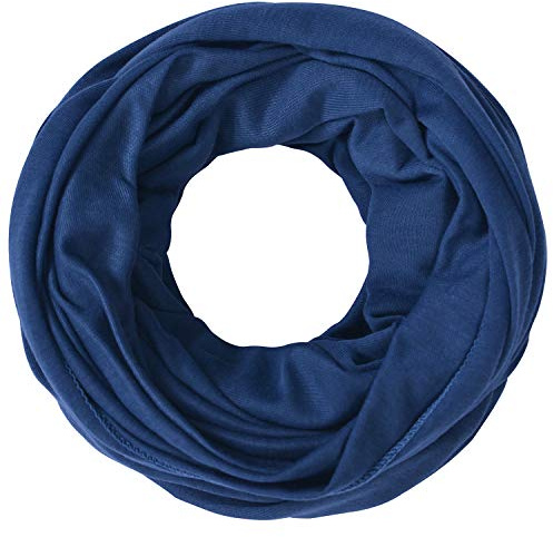 Miobo Schlauchschal Loop für Damen und Herren – Ganzjährig leicht – 100% Viskose