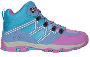 Mountain Warehouse Oscar Kinder Wanderstiefel | Robust, atmungsaktiv & bequem, Profilsohle für sicheren Halt, Gepolsterte Zunge & Schaft