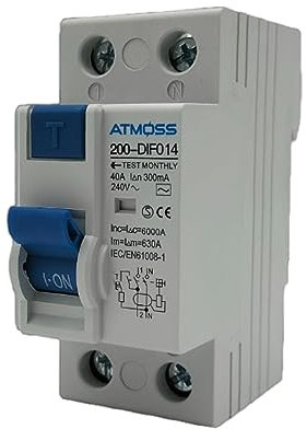 ATMOSS Differenziale 2P 6Ka Tipo Ac 40A 300Ma