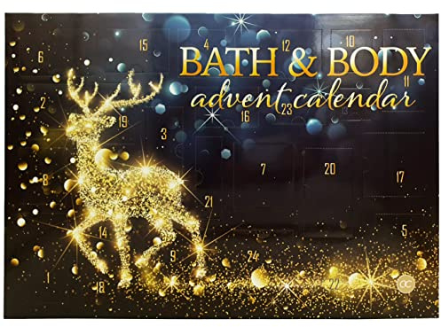 Wellness Adventskalender für Frauen GLITTER DEER - Kosmetik & Körperpflege Weihnachtskalender
