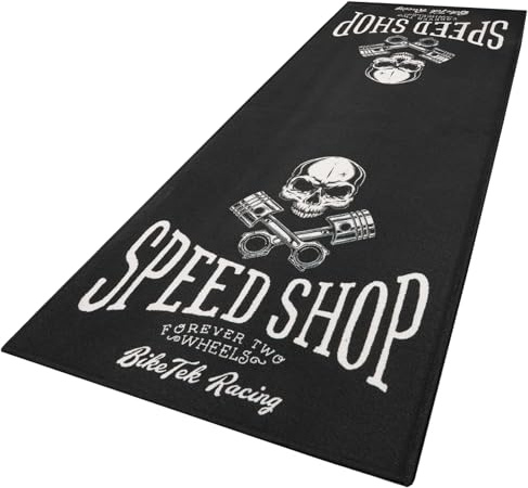 BikeTek Tapis d'atelier moto série 7 190 x 80 cm