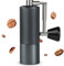TIMEMORE Chestnut C2 FOLD Kaffeemühle Manuelle, Edelstahl Kaffeemühle mit kegelförmigem Mahlwerk, Handkaffeemühle mit klappbarem Griff, für Espresso bis French Press - Dunkelgrau