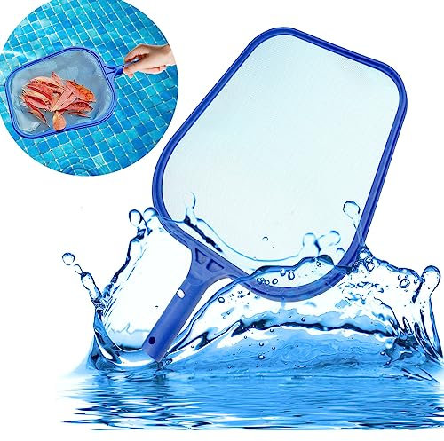 Almineez Professional Aqua Leaf Mesh Net Spa Skimmer Swimming Pool Hot Tub Spa Cleaner for Fast Cleaning of The Finest Debris - Clean Spas & Ponds (Without Pole)