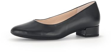 Gabor Klassiska pumps, dam klackskor, Svart 27, 38 EU