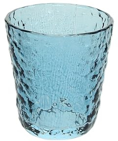 Tognana 6er Set Trinkgläser aus der Serie Elsa, 270ml, Azzurro blau