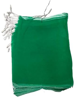 250 Green Monofilament Nets 43x60cm (Specialised for logs, kindling, firewood & sprouts)