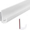 J-Shape RV Rain Gutter, 5m Rain Gutter Self Adhesive, Roof Edge Protection Profile, TPE Rain Gutters for Vehicle, Truck, Motorhome, Boat, Car, Van, Door, Roof Rain Diversion Strip