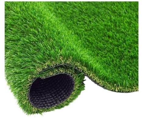 HUWOYG Gazon Artificiel Gazon Artificiel de Jardin 5 pi x 10 pi Gazon synthétique réaliste Faux Gazon pour Balcon，Terrasse