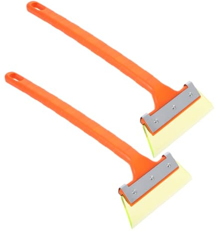 HORIALENCE Raspadores de Nieve para Coche Mango Largo 2 Piezas