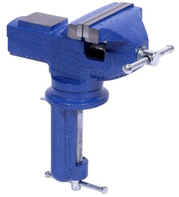 Sujetador De Mesa,Tornillo de Banco de Gran Resistencia - Base Giratoria 360°, Herramienta Fija Portátil Para Mecanizado Soldadura Taladro