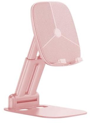 Laikoutd Height Adjustable Cellphone Dock For Desk Foldable Tablet Stand With Positioning Adjustable Phone Stand