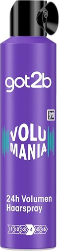 got2b Haarspray Volumina Halt 4 (300ml) Volumen-Boost Styling Spray | Volumisierendes Haarspray verleiht dem Haar 24h Fülle & starken Halt, sofortiges Volumen ohne zu beschweren und auszutrocknen