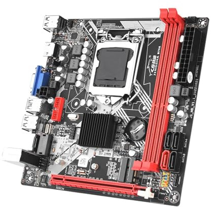 AMSLSIU Scheda madre LGA 1155 2xDDR3 Capacità Interfaccia USB0 Scelta per giochi ad alte prestazioni e workstation Scheda madre LGA 1155 2xDDR3 Dual Channel Resistente