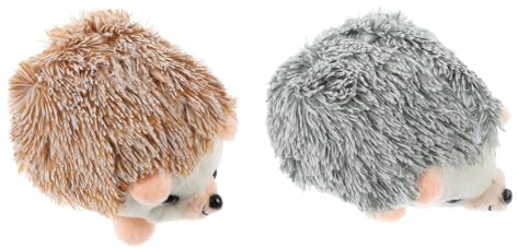 Hoement 2 Stück Igel Nadelkissen aus Polyester Komfortables Handgefühl Nähnadelhalter zum Aufbewahren von Nadeln für Nähen und Quilten Niedliches Nähzubehör