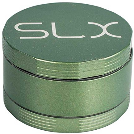 Kräutermühle von SLX – Kräuter-, Gewürz- und Tabakmühlen 62 mm grün