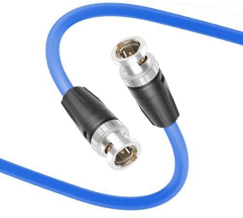 Alvin's Cables BNC Maschio a Maschio 12G HD SDI Video Cavo Coassiale Originale per Videocamera 4K 1M