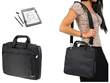 Navitech Noir Tablettes Graphiques Housse/Sac Compatible avec ISKN The Slate 2+