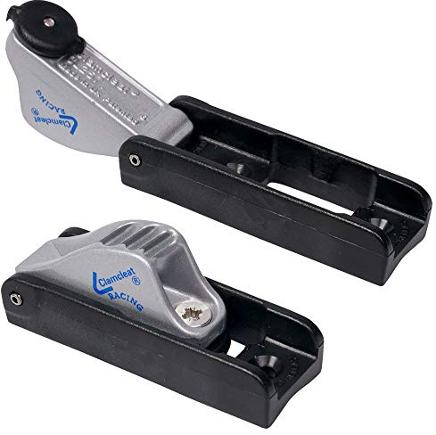 Sicherheitsklemme für Sonnensegel Tauwerk 4-6mm Clamcleat CL257 Ruderblattklemme