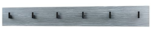 Vladon Wandgarderobe Wandpaneel Garderobenpaneel Linea, Made in Germany, in Avola-Anthrazit