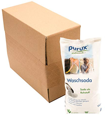 purux Waschsoda Pulver 1kg Natriumcarbonat nachhaltig verpackt