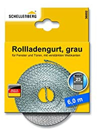3er-Set Schellenberg 36001 Rollladengurt 23mm/6,0 m beige