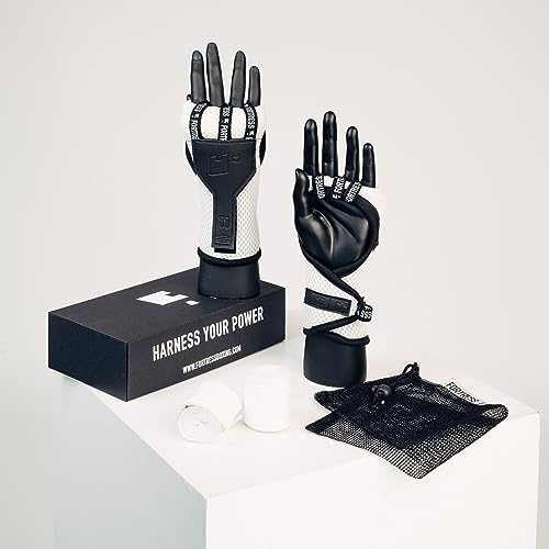 Fortress Boxing Boxbandagen - T1 Fastwraps für Kickboxen, Muay Thai, & MMA Innenhandschuh - Patentierte Design Boxing Hand Wraps für Boxhandschuhe Damen und Männer